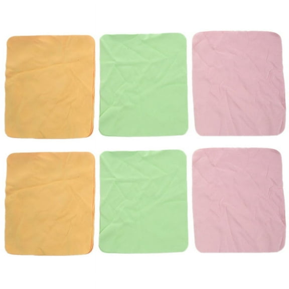 20 Pcs Glasses Cloth Eyeglasses Chamois Cloth Microfiber Cleaning Cloth Wipe Mobile Phone Screen Lens