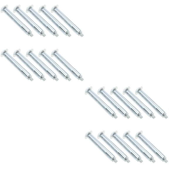 20 Pcs Ground Lock Screw Expansion Speeds Bumps Fastener Anchor Bolts Stop Block