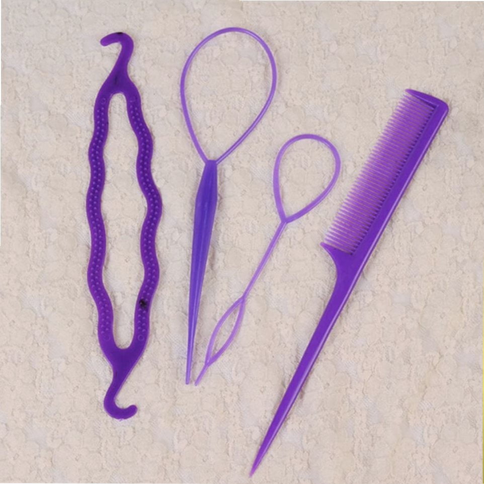 20 Pcs Hair Braiding Tool DIY Hair Styling Tool Ponytail Machine ...