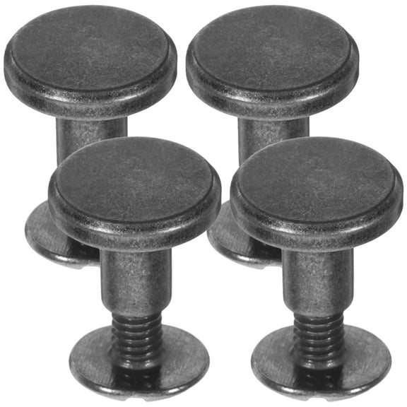 20 Pcs Hand Account Screws Kit Spikes Notebook Earrings Leathercrafting Zinc Alloy