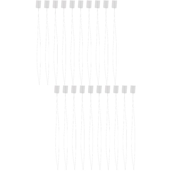 20 Pcs Hand Sewing Needles Embroidery Tool DIY Beading Straight Thread Indoor Mattress Iron Wire