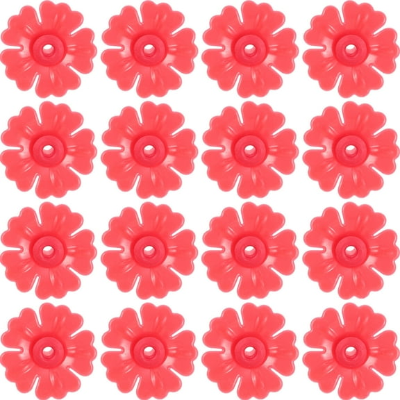 20 Pcs Hummingbird Feeder Bee Guard Replacement Flowers Flower-shaped