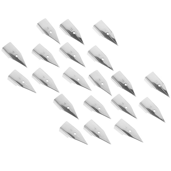 20 Pcs Ink Dip Pen Artist Nibs Replacement Student