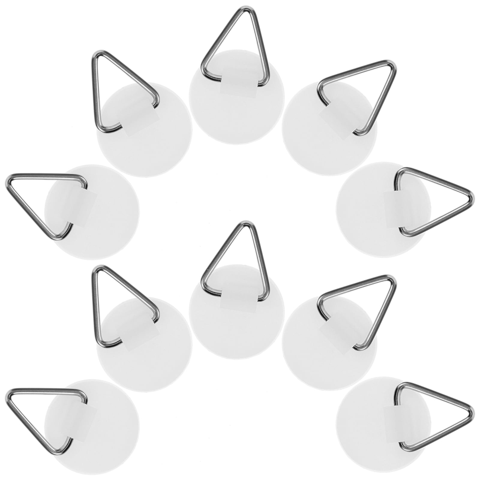  20 Pcs Invisible Sticky Board Hook Circle Hooks Hanging Invisible Plate ...