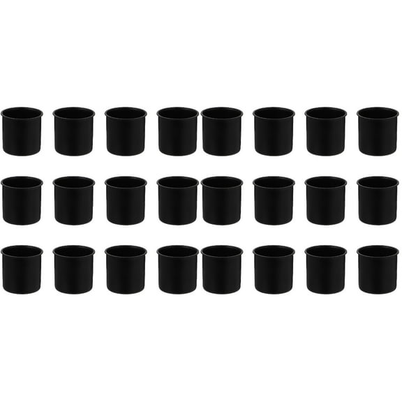 20 Pcs Iron Art Candle Holders Set, Christmas Decorative Candle Cups for Candlestick, Home Holiday Decor