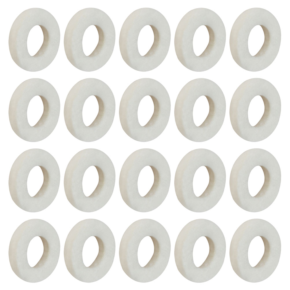 20 Pcs Keypad Trumpets Replacement Pads Trumpet Key Pad Felt Washers