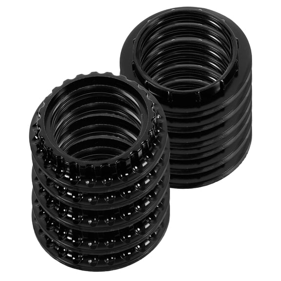 20Pcs Lamp Shade Holder Light Socket Collar Ring Replacement Adapters