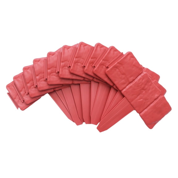 BEADCEST 20pcs Garden Lawn Edging Border, PP Landscaping Edger for Lawn and Garden Bed Separation