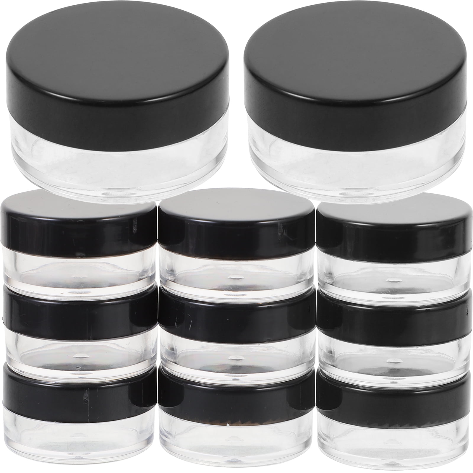 20 Pcs Lip Balm Containers Empty Travel Bottle Round Pot Jars Travel