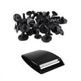 thumbnail image 1 of 20 Pcs Lock Push Screw Pin Clips & 1x Universal Car Decorative Air Flow Intake Scoop Vent Cover Hood, 1 of 10