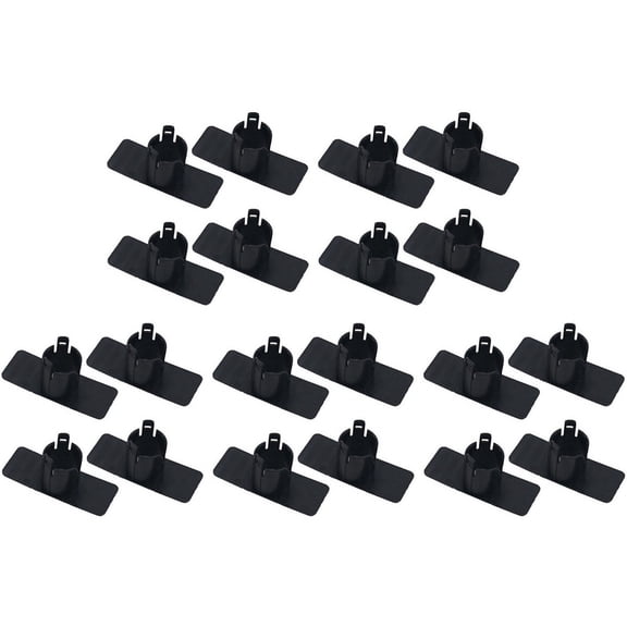 20 Pcs/Lot Car Parking Sensor Mounting Holder Bracket 66206989069 7H0919275E for - E38 E39 E46 X5 E53 E60 E61 E64,20 x Parking Sensor Bracket,black