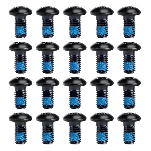 20 Pcs M5x10mm Bicycles Disc Brake Bolts for Road Bike and Mountain Bike