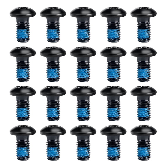 20 Pcs M5x10mm Screws Mountain Bike Disc Brake Rotor Bolts Stainless Steel Bicycles Brake Disc Bolts Bike Repair Part