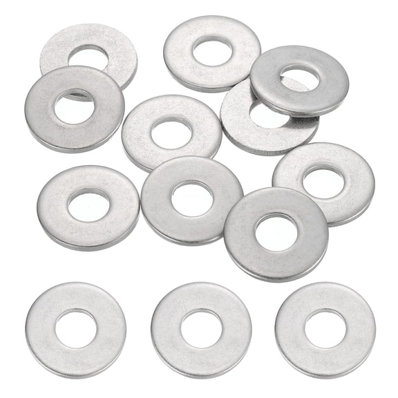 20 Pcs M8.5 304 Stainless Steel Flat Washers 8.5mm ID 22mm OD 2mm Thick, Silver