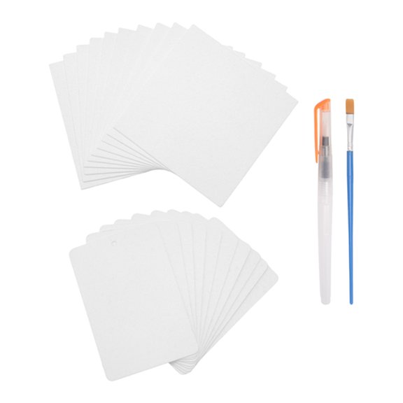 20 Pcs Magic Foam Texture Paper 3D Drawing Magic Canvas Sponge for Acrylics Painting DIY 3D Art Drawing Paper Crafts