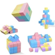 20 Pcs Magnetic Blocks Toddler Toys,Happon Magnetic Building Blocks Toys, Educational Construction Kit, Preschool Learning Kids Blocks, Ideal Gifts for 3+ Year Old Toddlers