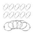thumbnail image 1 of 20 Pcs Metal Buckle Multi-function Ring Paper Rings Security Keyring Clasp Clasps, 1 of 6