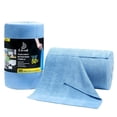 thumbnail image 1 of 20 Pcs Microfiber Cleaning Cloth Roll, Reusable Paper Towels Blue Tear Away, Microfiber Towels for Cars, Super Absorbent Lint Free Cleaning Rags for House, Kitchen, Window, 11.81x11.81 Inch, Blue, 1 of 6