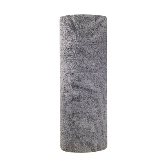 20 Pcs Microfiber Cleaning Cloth Roll, Reusable Paper Towels Blue Tear Away, Microfiber Towels for Cars, Super Absorbent Lint Free Cleaning Rags for House, Kitchen, Window, 9.84x9.84 Inch, Dark Gray