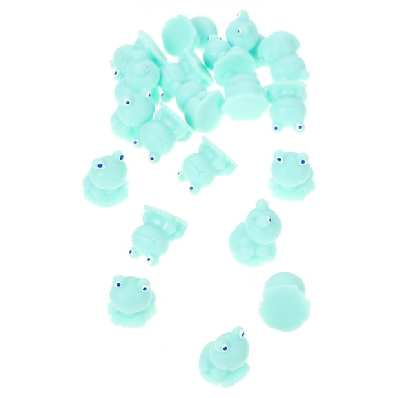 20 Pcs Mini Ducks Ceramics Animal Ornament