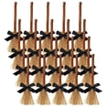 thumbnail image 1 of 20 Pcs Mini Witches Broomstick Broom,Halloween Witches Craft Brush Decorations,Artificial Mini Broom ,Miniature Broom Props,Halloween Craft Decoration Witches Accessory for Costume Party, 1 of 4