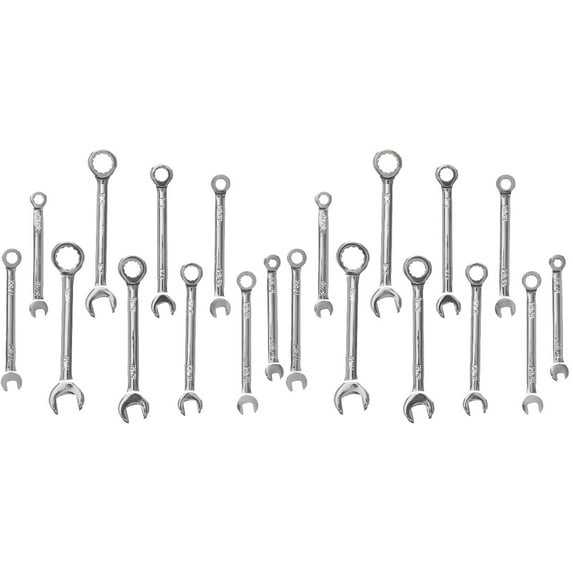 20 Pcs Mini Wrench Small Kit Autobody Repair Tools Open End Maintenance Wrenches
