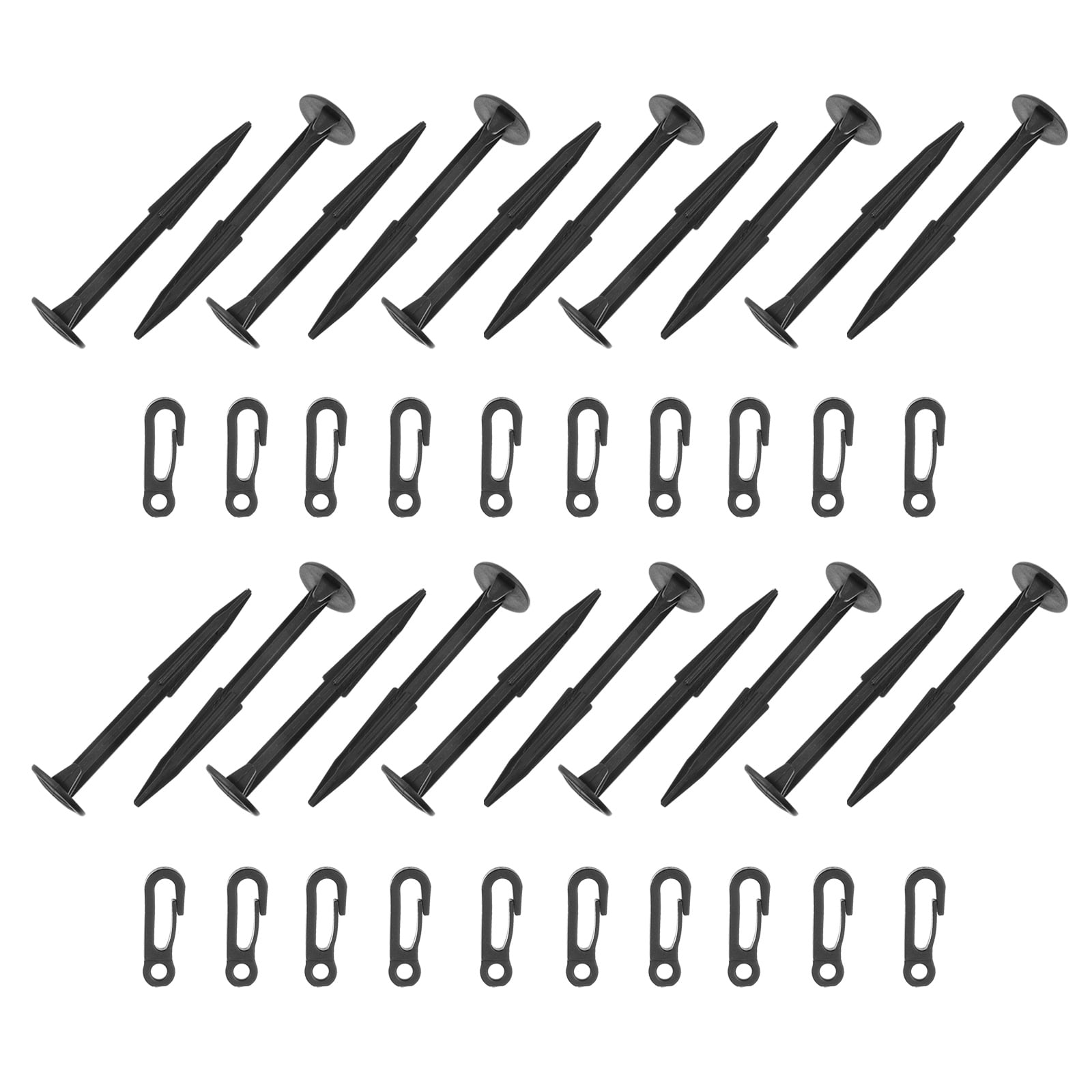 20 Pcs Nail The Ground Toy Tent Plastic Inflatable Stakes Ground Stakes