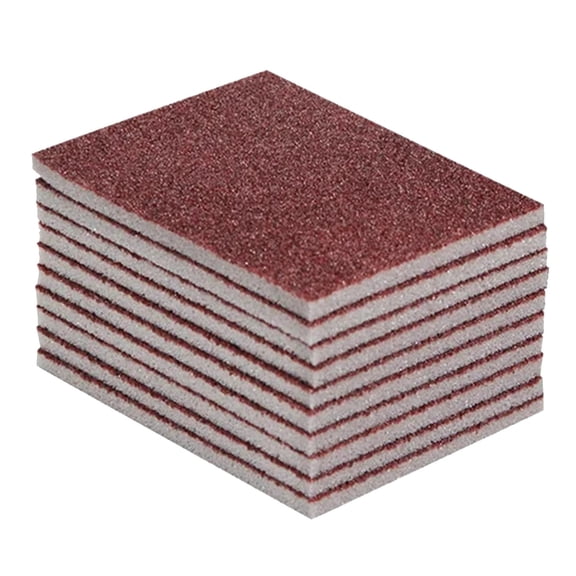 20 Pcs Nano Carborundum Sponge, Emery Sponge Brush Clean Eraser Scrub, Pot Scrubber Scouring Pad Kitchen Magic Cleaning Sponge for Removing Rust Cleaning Pots and Pans,