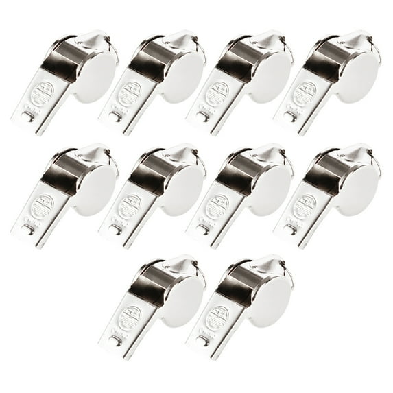20 Pcs Non-nuclear Whistle Party Favor Hiking Training Accessory Emergency Multifunction Metal