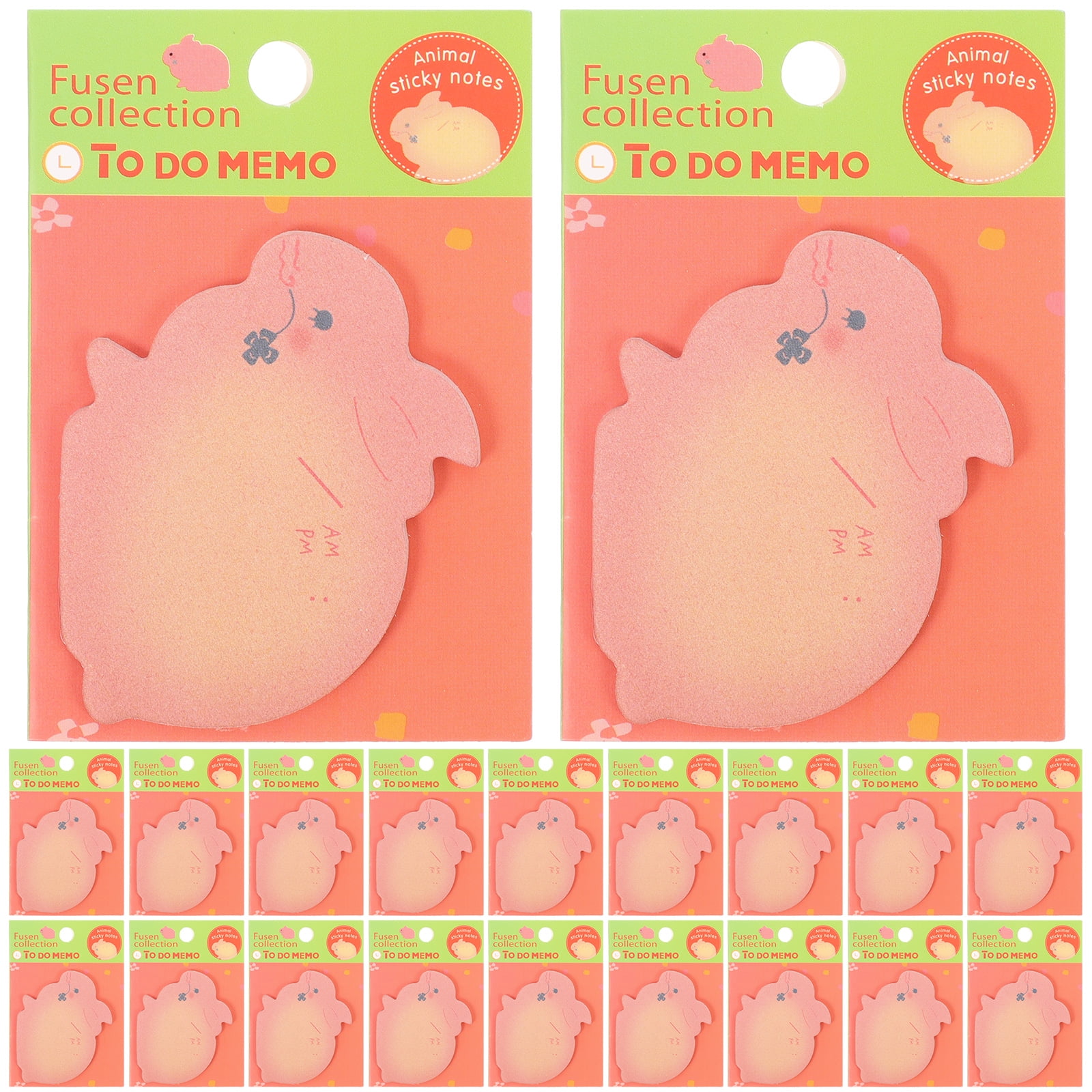 20 Pcs Note Pads Memo Paper Stickers Portable Memo Stickers Kids Note ...