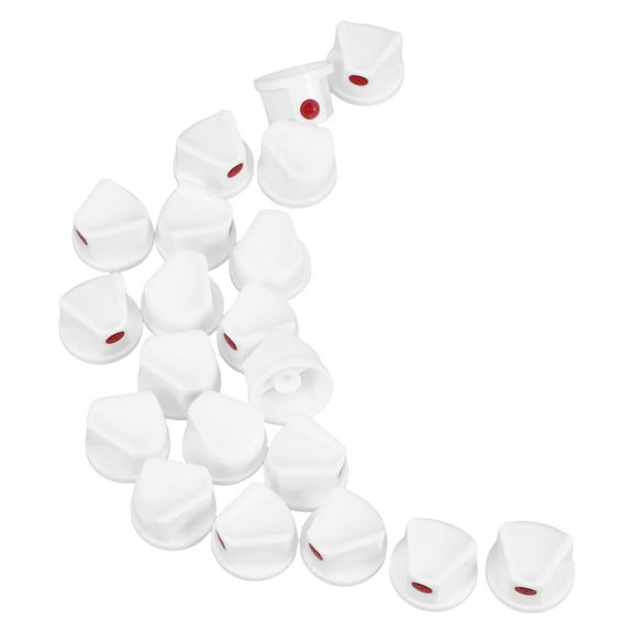 20 Pcs Nozzles for Painting Spray Can Tips Graffiti Caps White
