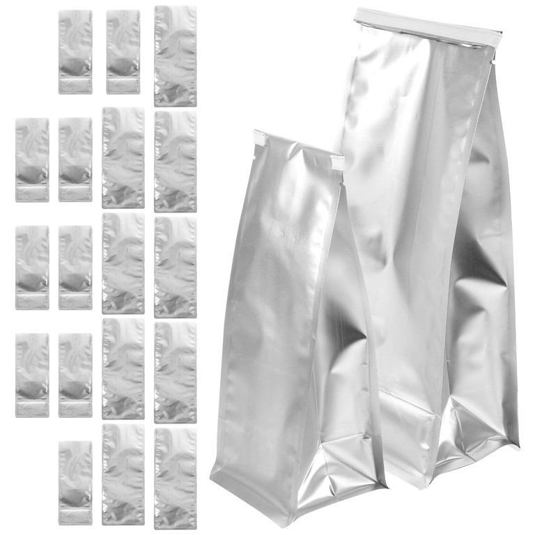 20 Pcs Packing Paper Transparent Bag Grease Disposal Bags Foils 