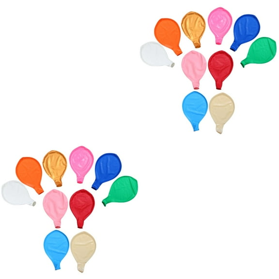 DINHEAROM Material Balloons Assorted Color New Year Celebration 20Pcs 36Inches