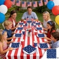 thumbnail image 1 of 20 Pcs Patriotic Disposable Paper Napkins, Blue White Star Luncheon Napkin, 4th of July Dinner Napkins for 250th Anniversary Independence Day Party Supplies Table Decoration, 1 of 7