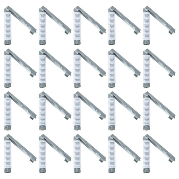 20 Pcs Perm Hair Kit Root Curlers with Clip Large Practical Travel