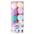 thumbnail image 1 of 20x Small Pompoms for Cats to for Play Colorful Craft and Art Supplies 3cm Soft Balls for Cats Lightweight, 1 of 9