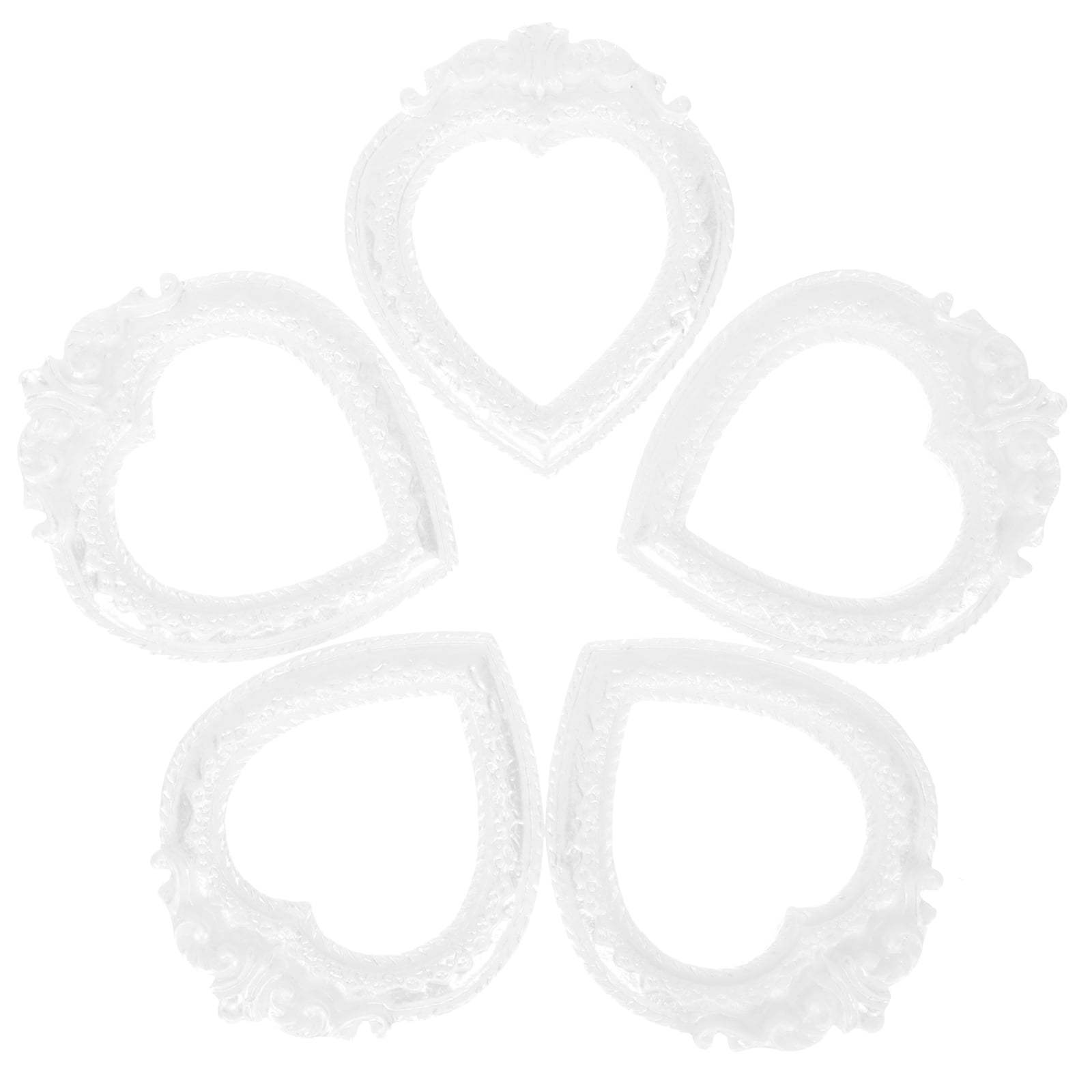 20 Pcs Photo Frame DIY Resin Display Shelves Miniature Crafts