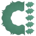 thumbnail image 1 of 20 Pcs Picket Garden Fence Gardening Fence 15.50X13.50X0.50CM Green, 1 of 8