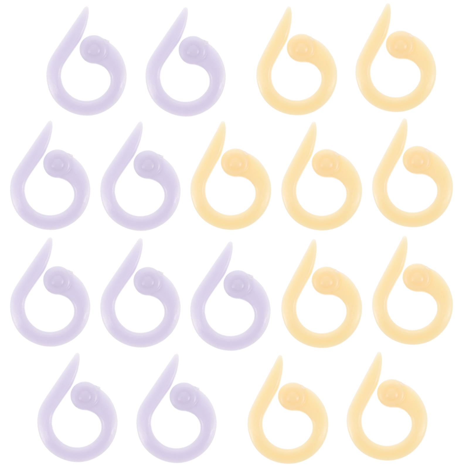 20 Pcs Pin Marker Buckle Tools Crochet Hook Markers for Crocheting