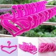 thumbnail image 1 of 20 Pcs Pink Plastic Doll Hangers for 1/6 Scale Dolls, Handmade Doll Closet Organization Accessories, 1 of 9