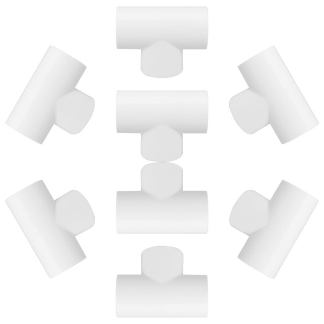 20 Pcs Plumbing Fittings Pipe Fittings Water Trough Drain Overflow Pipe