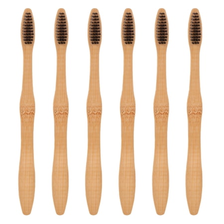 20 Pcs Portable Toothbrush Bristles Eco-friendly Biodegradable Toothbrush