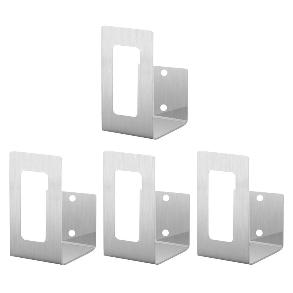 20 Pcs Pot Lid Holders Wall Mounted Lid Organizers Stainless Steel Lid