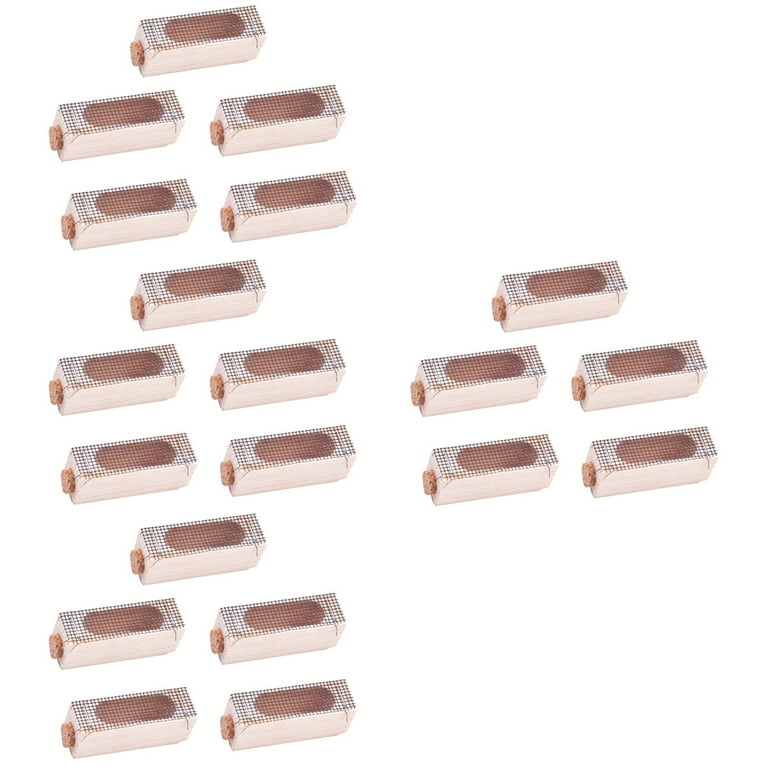 20 Pcs Queen Bee Cage Wooden Bee Cage The Beekeeper
