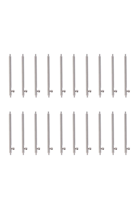 20 Pcs Quick Release Spring Bars Steel Watch (18mm, 20mm, 22mm, 23mm)