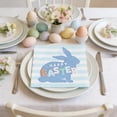 thumbnail image 1 of 20 Pcs Rabbit Theme Paper Napkins, Easter Party Napkins, 6.5×6.5 Inch Thick Disposable Table Napkins for Birthday Easter Celebrations and Holiday Events, 1 of 7