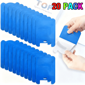 20 Pcs Refill Cartridges for Stem Flying Insect Light Trap, Replacement Glue Card Compatible with Wondercide Indoor Plug-in Blue Light Trap for Fly Bug Mosquito Gnat