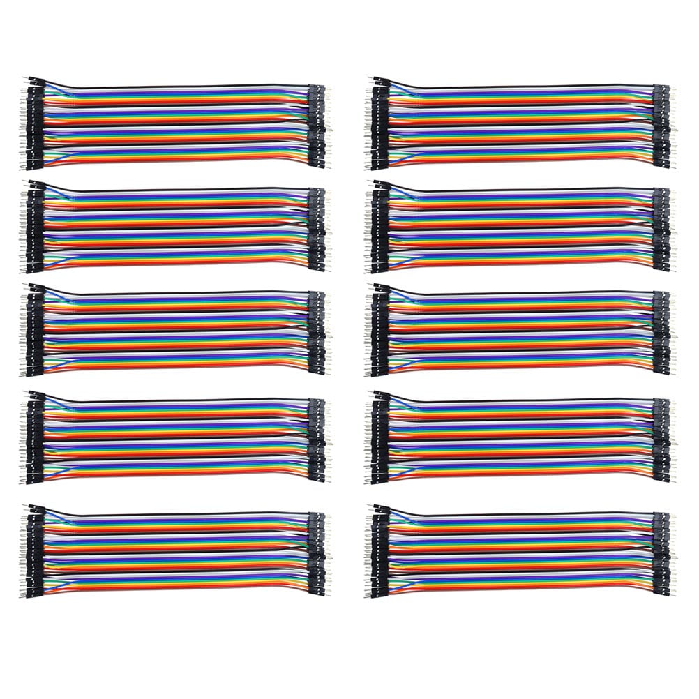 20 Pcs Ribbon Cables Colored Wire Breadboard Wire Line Breadboard