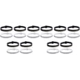 thumbnail image 1 of 20 Pcs Ring Ruler Womens Mens Rings Plastic Finger Ring Sizer Ring Measuring Gauge Man Suit Suits for Men Women’s Rings Ring Size Ruler UK Ring Ring Jewelry Soft Plastic White, 1 of 5