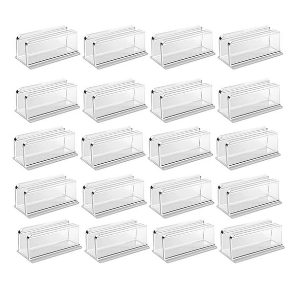 20 Pcs Rope Light Clips Mounting Clear Waterproof LED Strip Clip Brackets Adhesive Wall Mount Holder Wire